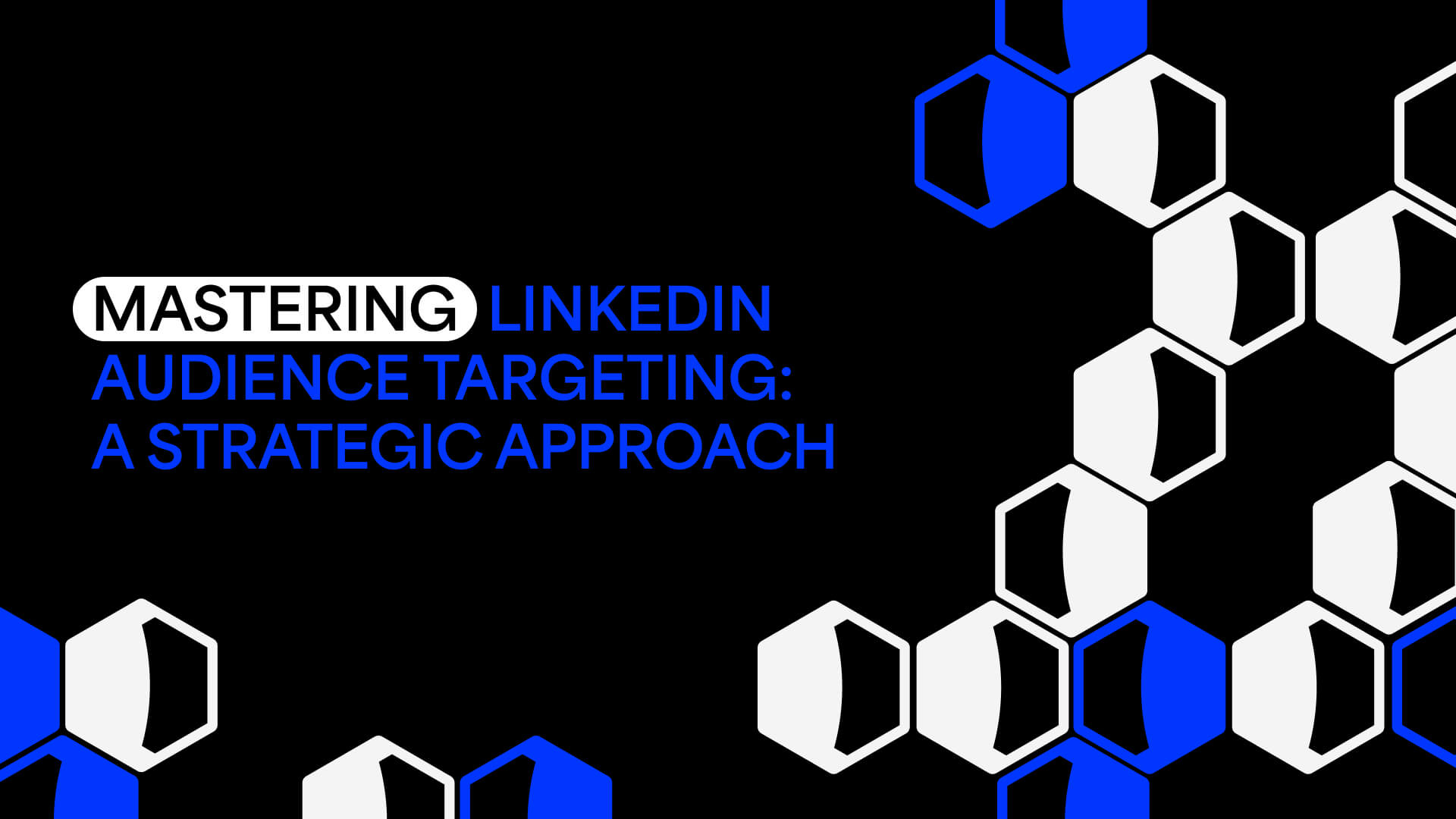 Blog Post Dark Mastering Linkedin Audience Targeting  a Strategic Approach